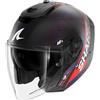 Shark Casco Moto Jet Shark RS JET CARBON SPEED-TECH Mat Carbon Blu