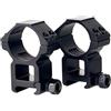ToopMount Anelli per cannocchiale Anelli di Montaggio per cannocchiale ad Alto Profilo da 30 mm See-Thru Adatto per Guide Picatinny/Weaver da 20 mm