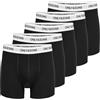 ONLY & SONS Pantaloncini da Uomo Onsfitz, Confezione da 5 Boxer, Nero 1, L