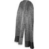 Lorenzo Cana - Sciarpa da uomo in seta - cashmere - sciarpa 50% cashmere 50% seta jacquard tessuto grigio nero 35 cm x 160 cm sciarpa motivo a quadri sciarpa di seta 7872711