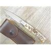 pattada COLTELLO 21 CM SARDEGNA SARDO Pattada MANICO IN corno di Muflone lama da 9 cm