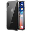 REY Cover in Gel TPU Trasparente per iPhone XR, Ultra Sottile 0,33 mm, Morbido Flessibile, Custodia Silicone