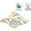 V-TAC PLAFONIERA BIANCA 75W DIMMERABILE CON TELECOMANDO LUCE 3IN1 IP20 VT-7734-LED23397