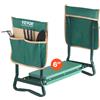 VEVOR Inginocchiatoio Sedile da Giardino, 152 mm Larghezza, Sgabello Robusto Giardino Pieghevole con 2 Borse per Attrezzi, Allevia Dolore al Ginocchio alla Schiena, Panca Giardino Portatile