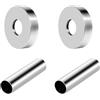 Parama Kit copritubo universale per termoarredo cromato