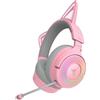 Razer Cuffie da gioco wireless Razer Kraken Kitty V3 Pro Quartz Pink Edition