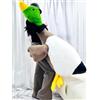 Tanha Anatra di Peluche Animali Farciti (Anatra Mallard, 160cm/62.9pollici)
