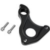 ECSiNG 1 Set di Forcellino Deragliatore Bicicletta con Viti DH-053 Compatibile con Merida One Twenty 27.5, Nero