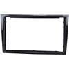 tomzz Audio 2439-139 Cornice radio doppio DIN compatibile con Opel Antara Astra H Zafira B Corsa D Tigra Piano Black