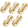 TengKo SMA Femmina a SMA Femmina Connettore RF Coassiale Adattatore Placcatura Oro Adattatore per Wi-Fi Ripetitori Antenna Segnale Radio Cavo di Prolunga (5 Pack)