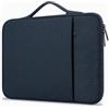 ProElife Custodia 13 Pollici per MacBook Air 13,6 M5/M4/M3 2023-2026 & MacBook Neo 13 2026 Custodia Protettiva Idrorepellente, Borsa da Trasporto con Maniglia Nascosta Multifunzionale, Blu Navy