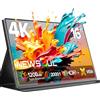 Newsoul Monitor Portatile 16 Pollici 4K UHD 1200 nits HDR, Display IPS 3840x2400, 16:10 Contrasto 2000:1, 145% sRGB,Schermo Portatile Compatibile con Laptop,PC, Xbox, PS5 via HDMI e USB-C