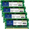Timetec 32GB KIT(4x8GB) Compatibile per Apple DDR3 1333MHz PC3-10600 CL9 per iMac (metà 2010 27 pollici, metà 2011 21,5/27 pollici) SODIMM Memoria MAC RAM Upgrade per iMac 11,3/12,1/12, 2