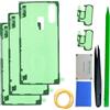 iStable Adesivo Cover Posteriore Compatibile con Samsung Galaxy Note 10+ Plus Nastro di Ricambio Pre-Tagliato per Sportello Batteria, Kit Colla Biadesiva SM-N975F/DS (Confezione da 3)