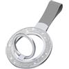NEO+ Phone Ring Holder Compatible with MagSafe, Magnetic Phone Grip with 360° Rotation & Kickstand, Compatible with iPhone 17/16/15/14/13/12 Series and MagSafe Cases, Silver