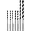 Bosch PRO HEX-5 Drill Bit 7pc set 4x100/5x100/6x100/8x150/10x150mm