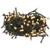 Glowster Ghirlanda LED 100 luci, 11 m, alimentata da 3 batterie AA, IP44, ideale per decorare interni ed esterni per feste ed eventi.