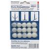 Sigro 15 Pezzi Adesivo Fiocchi di Cera Set, Bianco