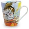 Egan Mug Collezione Disney 7 Nani. Oggetto Realizzato in Porcellana di Colore Celeste e Arancione e Bianco. Dimensione: 10,5X9X12,5 cm. La referenza è PWS21/1GO