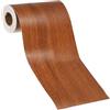 PATIKIL Pellicole Adesive Legno Autoadesivo 10m x 80mm Carta Adesiva per Mobili Legno Riparazione Pellicola Autoadesiva Effetto per Pavimenti Porte Tavoli Sedie Armadi, Teak