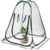 QINGYIWL Serra in pellicola, 70 x 70 x 80 cm, per lo svernamento, per piante, casa di crescita, resistente all'inverno, mini serra per balcone e giardino
