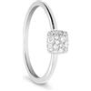 LUXURY MILANO Anello in oro con diamanti ct. 0,15