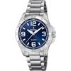 Festina Orologio Uomo Analogico in Acciaio Inossidabile 316L Argentato - Movimento al Quarzo - Vetro Minerale ad Alta Resistenza - Impermeabile 5 ATM F20434/2 Special Prices