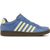 K-Swiss Court Tiebrk II, Scarpe da Ginnastica Uomo, Blue Horizon Wax Yellow Dark Gum, 47 EU