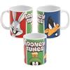 United Labels Looney Tunes - Tazza da caffè in ceramica Bugs Bunny, Duffy Duck, Marvin 320 ml