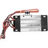 Tyenaza Elemento riscaldante PTC, 300W 220V Riscaldatore PTC in ceramica isolato, PTC Riscaldamento, Elettrico isolato in ceramica termostato ad alte prestazioni elemento riscaldante PTC (220V 300W)