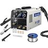 Harukiku135 saldatrice a filo continuo no gas, Saldatrice 3-in-1 Multiprocesso (Flux MIG/MMA/Lift TIG) con Alimentazione Sinergica, Inverter IGBT Compatto per Professionisti & Hobby Domestico