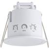 SEBSON Rilevatore di Movimento - LED Adatto, Soffitto Montaggio a Incasso, Sensore di Movimento HF, Programmabile - Rilevatore di Presenza 2-6m/360°