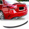Generic Spoiler posteriore per bagagliaio W177 per Mercedes Benz Classe A W177 V177 A35 AMG Sedan 2019-2022 A160 A180 A200 A220 A250 resistente agli urti in plastica ABS ad alta resistenza per bagagliaio
