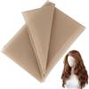 BENECREAT 0,9 m/1 Yard - Rete di pizzo svizzero per parrucche da 1,35 m, per parrucche in pizzo, colore: Marrone chiaro