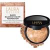 Laura Geller Beauty LAURA GELLER Fondotinta in Polvere Baked Balance-n-Glow (Medium) - Coprenza Modulabile da Molto Leggera a Leggera, Fondotinta Illuminante con Finish Satinato