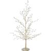 Flair Flower Albero artificiale con pietre acriliche, albero decorativo con mica, 50 cm, albero di Natale artificiale, decorazione di Natale, matrimonio, albero decorativo