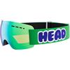 HEAD Maschera sci Head Solar JR FMR Green