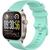 GIOPUEY Cinturini Compatibile con Realme Watch 5, Morbido Silicone Cinturino [Resistente all'Usura] [Traspirante] - Green