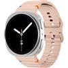 SOLOLUP Robusto Cinturino Silicone Sportivo per Samsung Galaxy Watch 8 40mm 44mm/8 Classic Band 46mm Uomo Donna,Morbido Impermeabile Cinturini One Click Sport Cinturino per Samsung Watch 8/8 Classic Strap