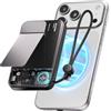 sharge ICEMAG 3 Power Bank Magnetico 10000mAh, Qi2.2 25W Caricatore Portatile Wireless con Raffreddamento Attivo 3.0, Ricarica Rapida USB-C 35W, Design Trasparente RGB per iPhone 17/16