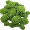 Alfven Pietre Artificiali di Muschio, 20 Pezzi 3 dimensioni Verde Muschio Artificiale Moss Rocks Stones Verde Rocce per Fai da Te Composizioni Floreali Giardino Artigianato