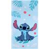 sarcia.eu DISNEY Stitch Telo da spiaggia AD ASCIUGATURA RAPIDA, telo da bagno per bambini COTONE 70x140 cm OEKO-TEX (G)