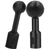 Cllevghy Frese per Legno Kit, Raspa a Sfera Fresa Sferica per Legno,Testa di Molatura a Sfera per Intaglio Levigare,Scalpello Sferico in Acciaio sl Carbonio Filettato M14, per Smerigliatrice Angolare 115/125mm