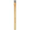 sourcing map Scalpello a freddo, largo 10 mm, lungo 165 mm, in lega di acciaio ad alta durezza, trattato termicamente, resistente, con gambo ottagonale, piatto, per tagliare rivetti, ferro, acciaio
