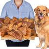 Lovely DOG Orecchie di maiale per cani, 20 pezzi, taglia L, 1 kg, articolo da masticare con orecchie di maiale secche, 100% naturale, a lunga durata, senza cereali, ideali per cani piccoli e grandi