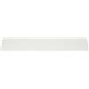 Akko Poggiapolsi per tastiera in memory foam, supporto imbottito morbido per evitare dolori ai polsi dovuti alla digitazione e al gioco costante (bianco, 390 x 70 x 19 mm)