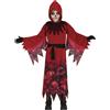 Fiestas GUiRCA Costume da Morte rossa per bambino