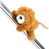 NICI MagNICI King Kimari 62733 - Leone di Peluche con calamita, da attaccare a Frigorifero, Lavagna, Metallo e Molto Altro Ancora, Fantastica Idea Regalo, 12 cm, Marrone