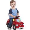 Radio Flyer camioncino con luci e suoni, giocattolo cavalcabile per bambini da 1 a 3 anni, rosso