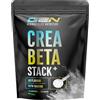 GEN GERMAN ELITE NUTRITION Creatin Beta Alanin Stack - 750 g Polvere | Creatina Monoidrato + Beta Alanina + L-Taurina - Creatina micronizzata di alta qualità - Dosaggio ottimale - Vegan
